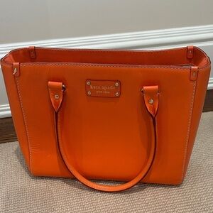 Kate Spade Vibrant Orange Tote